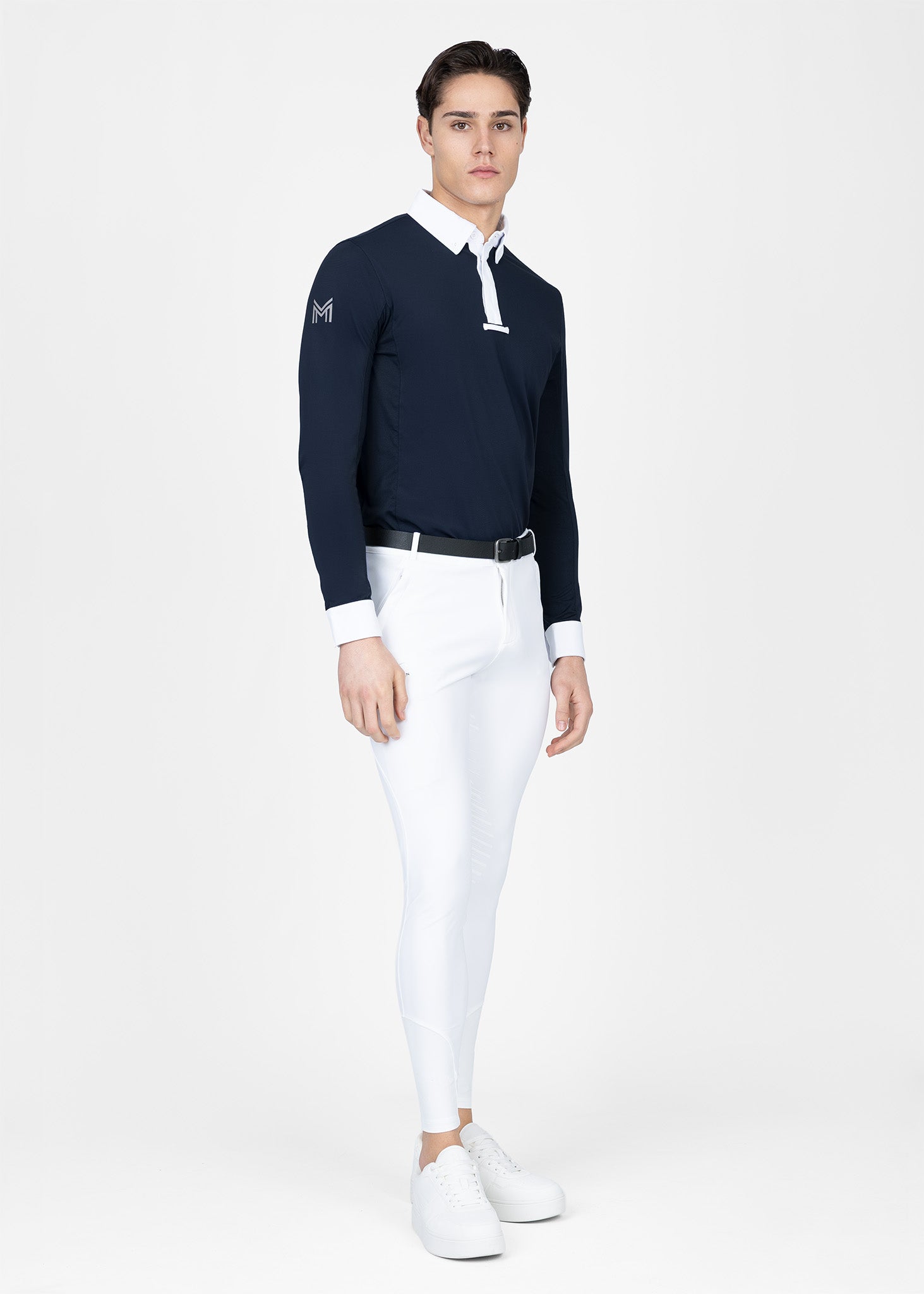 Focus Long Sleeve Competition Shirt (Navy)