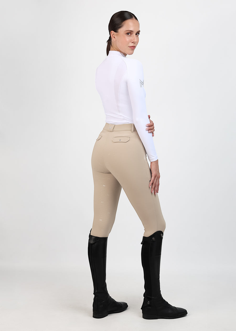 Winter Geo Breeches (Beige)