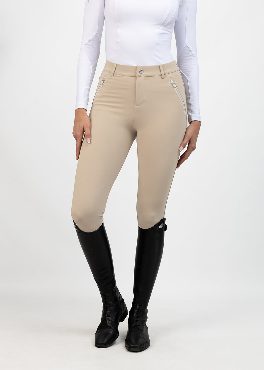 Winter Geo Breeches (Beige)