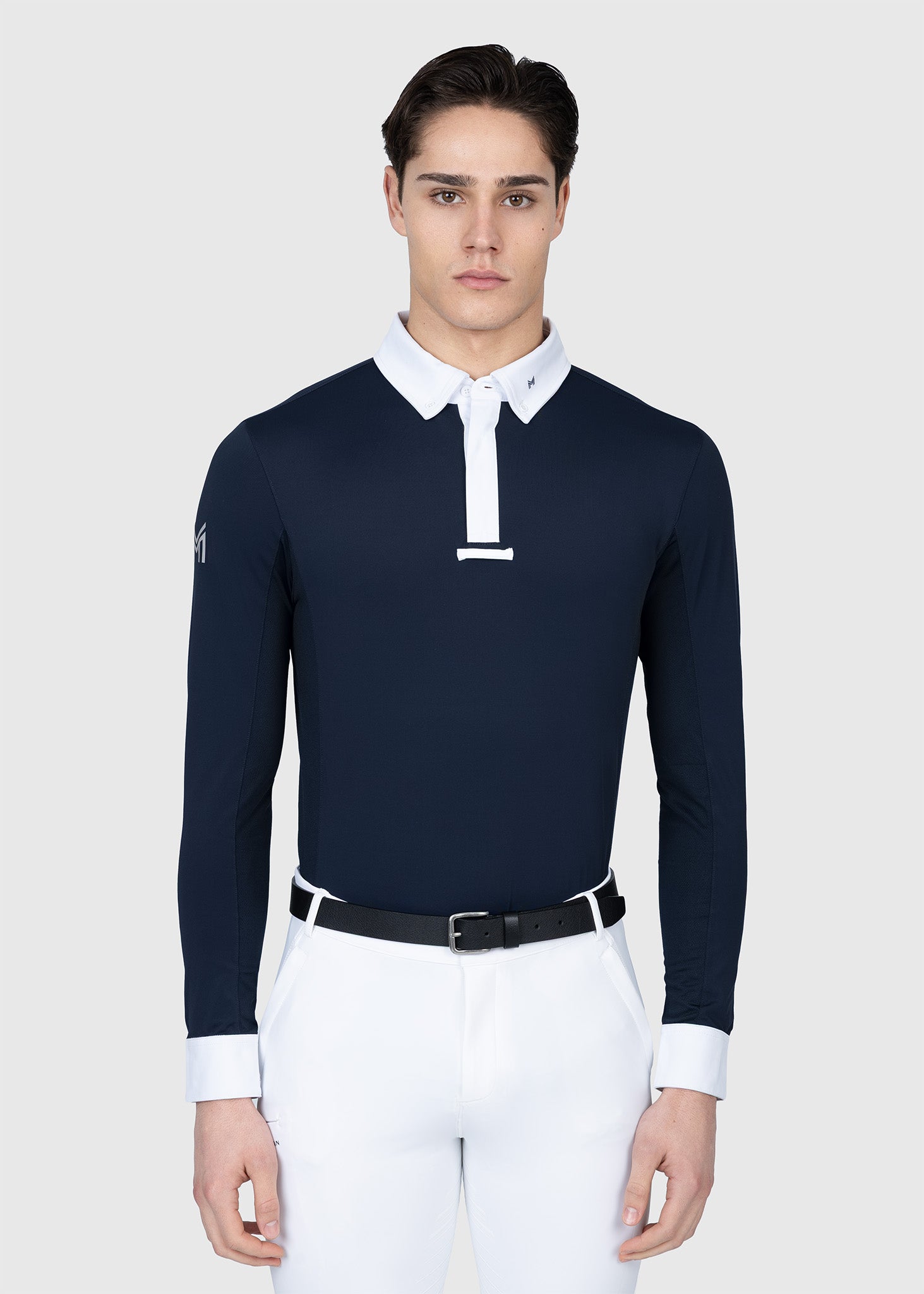 Focus Long Sleeve Competition Shirt (Navy)