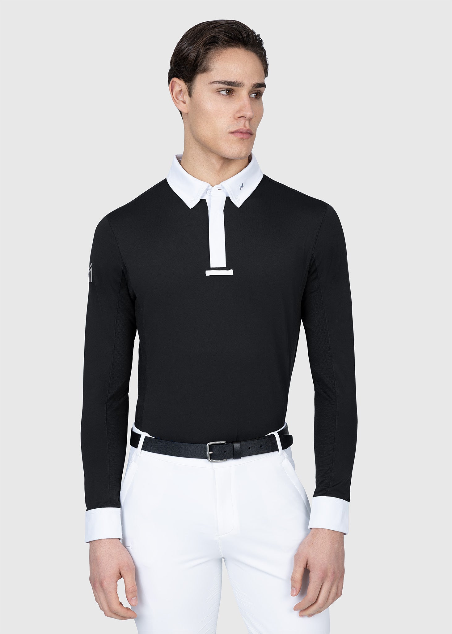 Focus Long Sleeve Competition Shirt (Black)