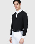 Focus Long Sleeve Competition Shirt (Black)