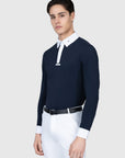 Focus Long Sleeve Competition Shirt (Navy)