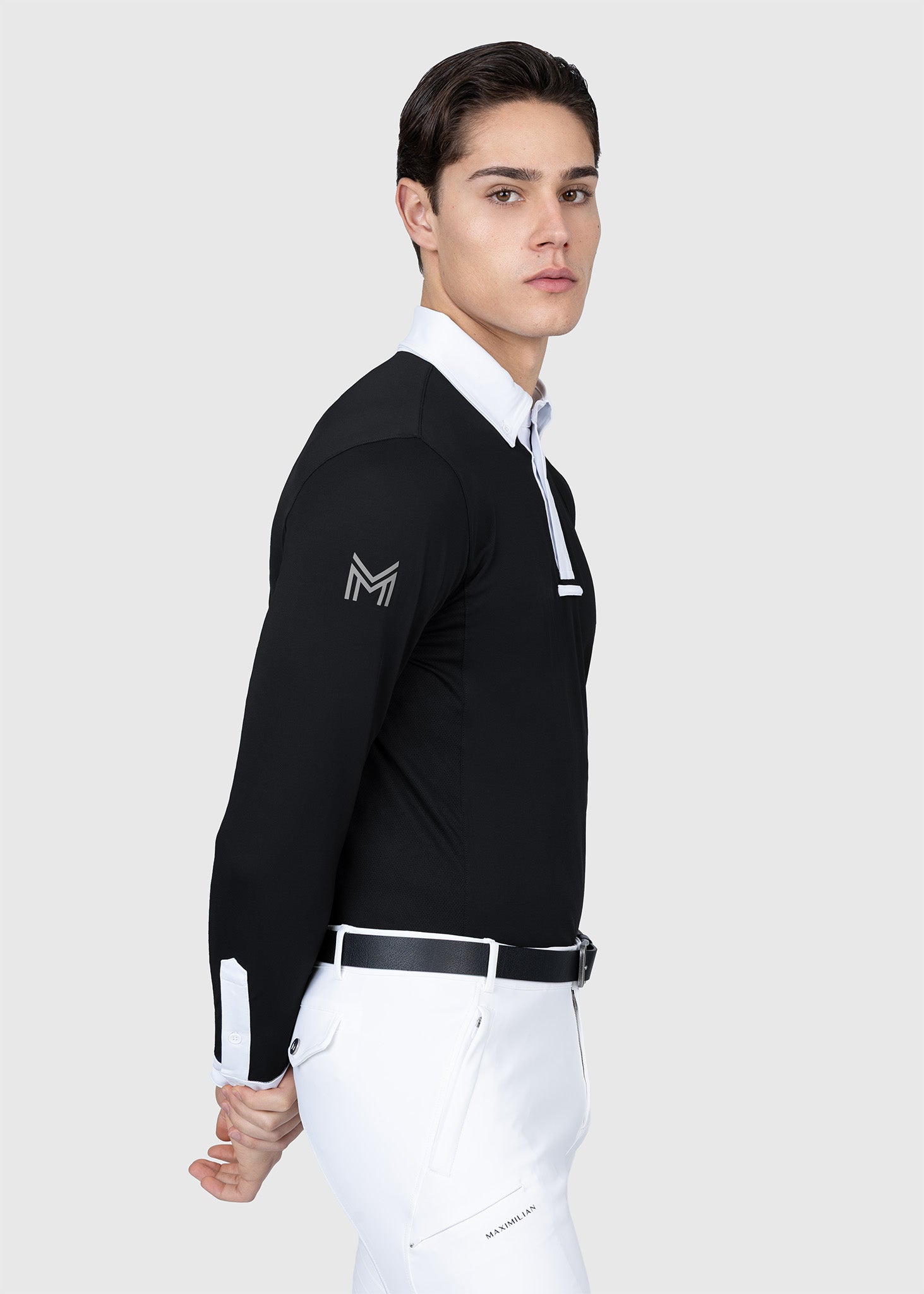 Focus Long Sleeve Competition Shirt (Black)