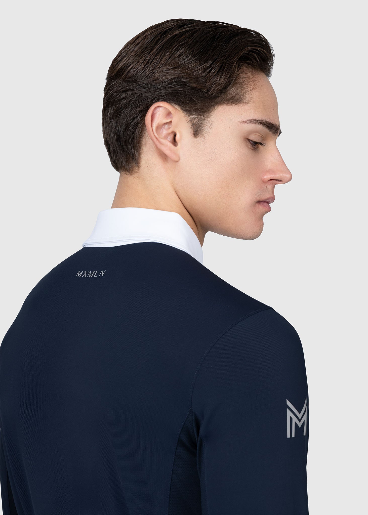 Focus Long Sleeve Competition Shirt (Navy)