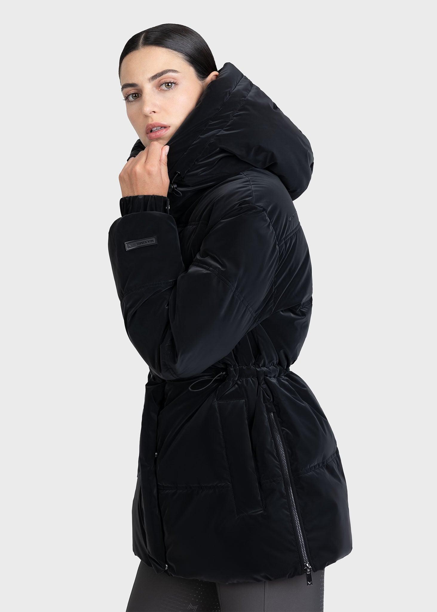 Aspen Puffer Jacket (Black)