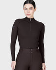 Aero Long Sleeve Base Layer (Espresso)