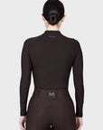Aero Long Sleeve Base Layer (Espresso)