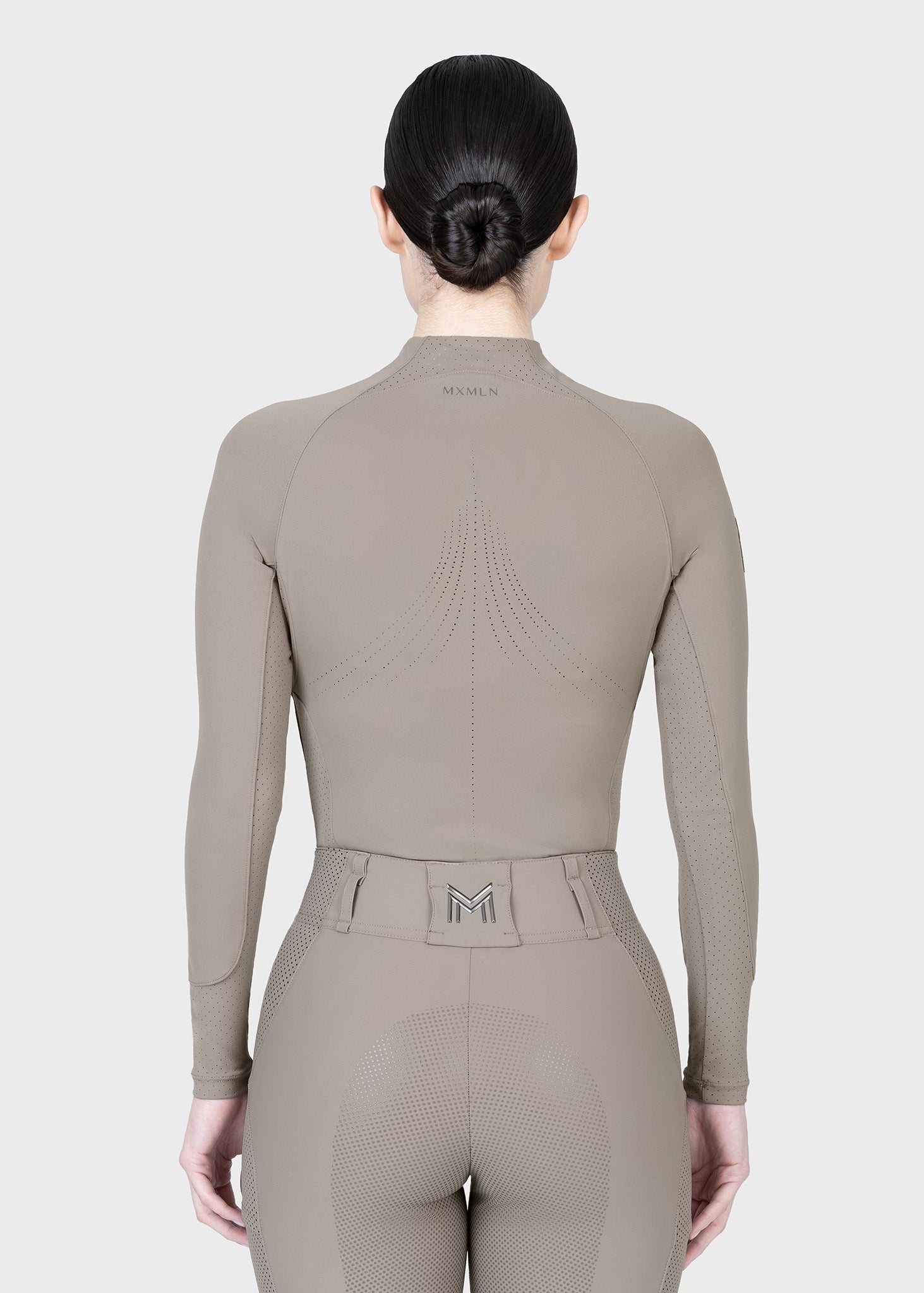 Aero Long Sleeve Base Layer (Taupe)