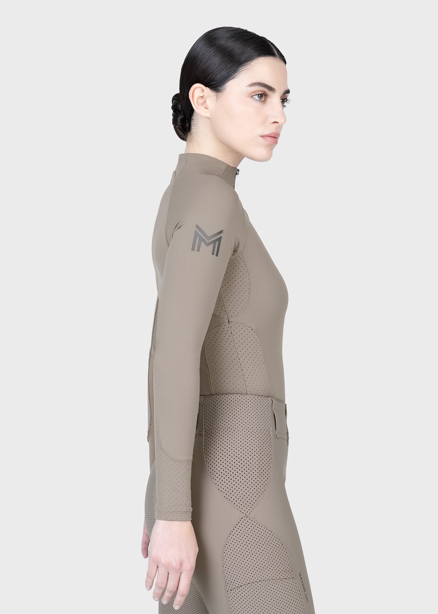 Aero Long Sleeve Base Layer (Taupe)