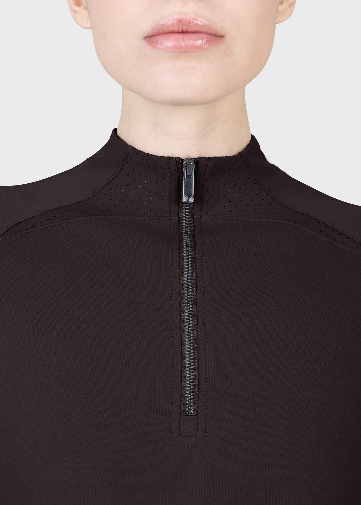 Aero Long Sleeve Base Layer (Espresso)