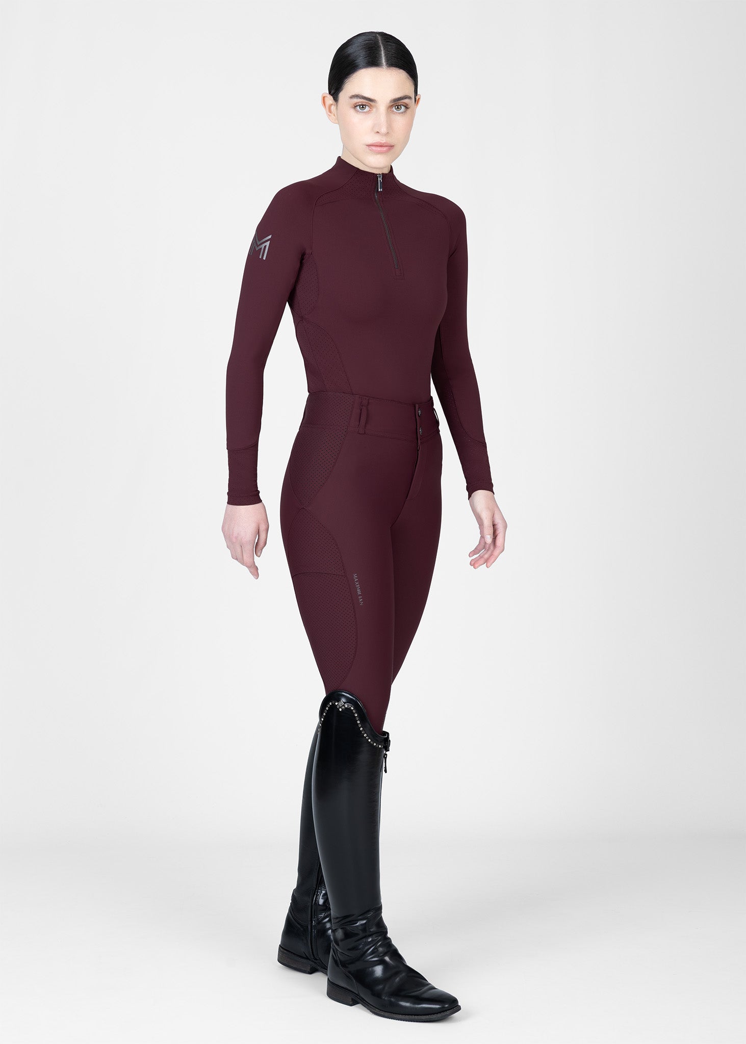 Aero Breeches (Burgundy)