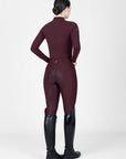 Aero Long Sleeve Base Layer (Burgundy)