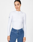 Origin Long Sleeve Base Layer (White)