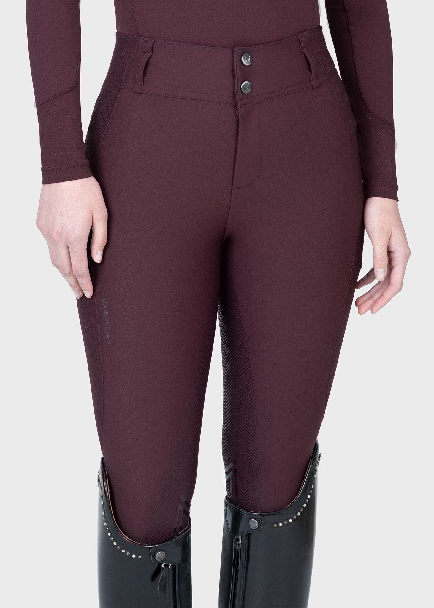 Aero Breeches (Burgundy)