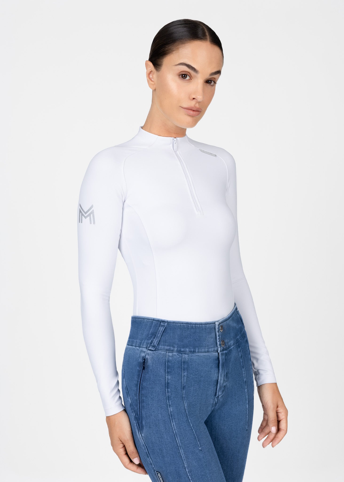 Origin Long Sleeve Base Layer (White)