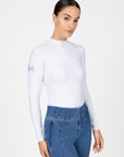 Origin Long Sleeve Base Layer (White)