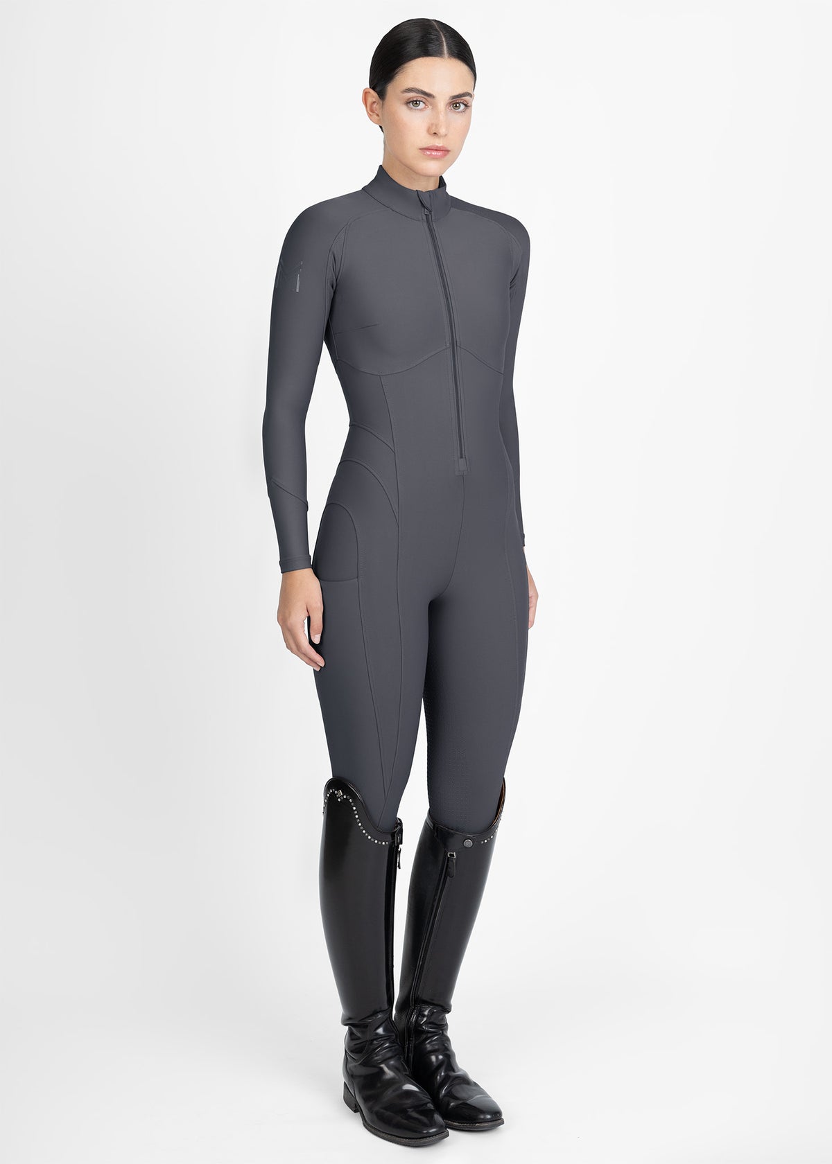 Femme Riding Jumpsuit (Graphite)