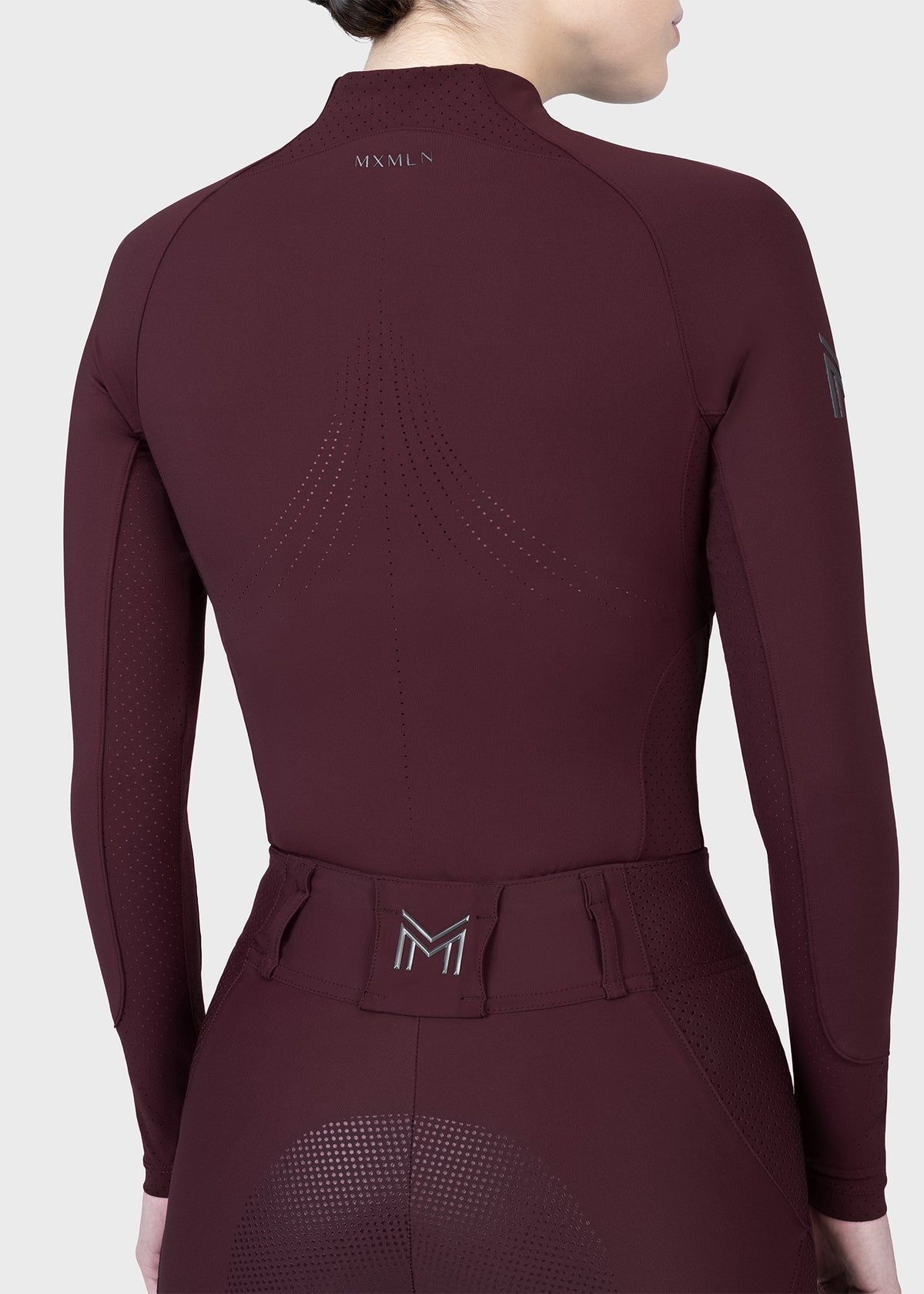 Aero Long Sleeve Base Layer (Burgundy)