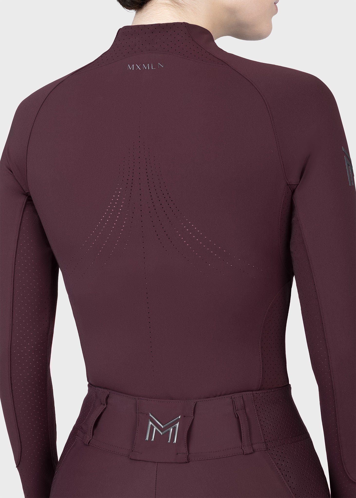 Aero Long Sleeve Base Layer (Burgundy)