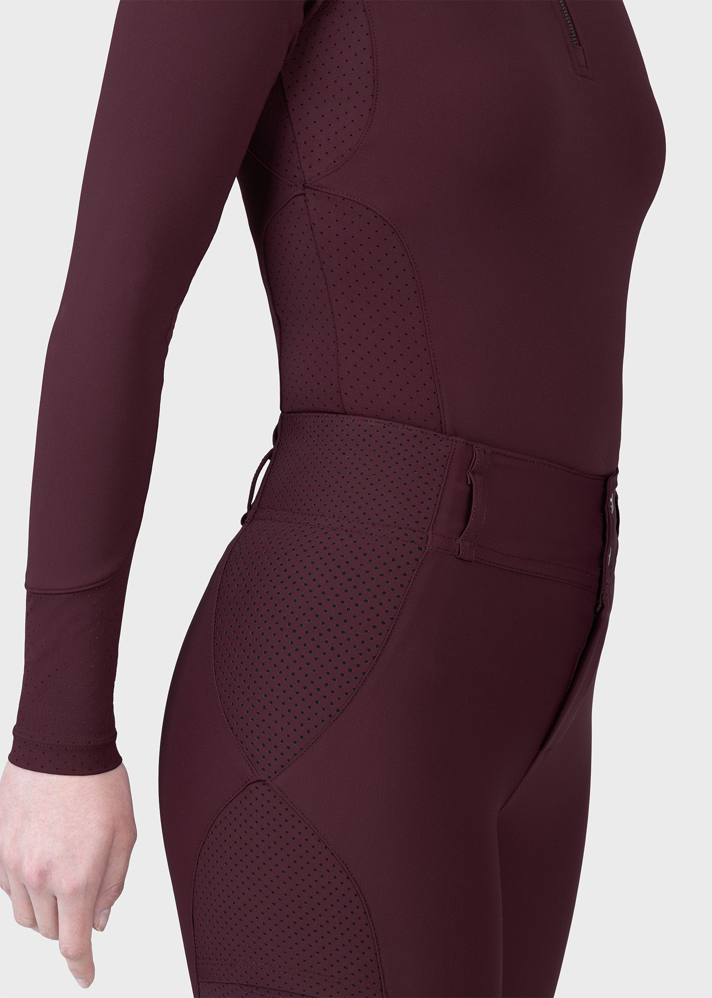 Aero Breeches (Burgundy)