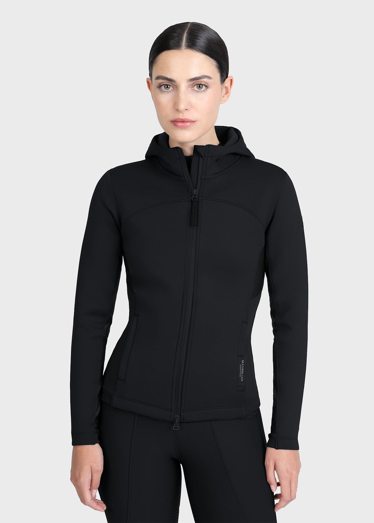 Wolt Zip Hoodie (Black)
