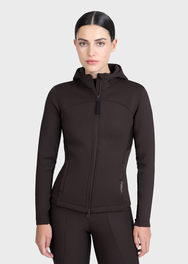 Wolt Zip Hoodie (Espresso)