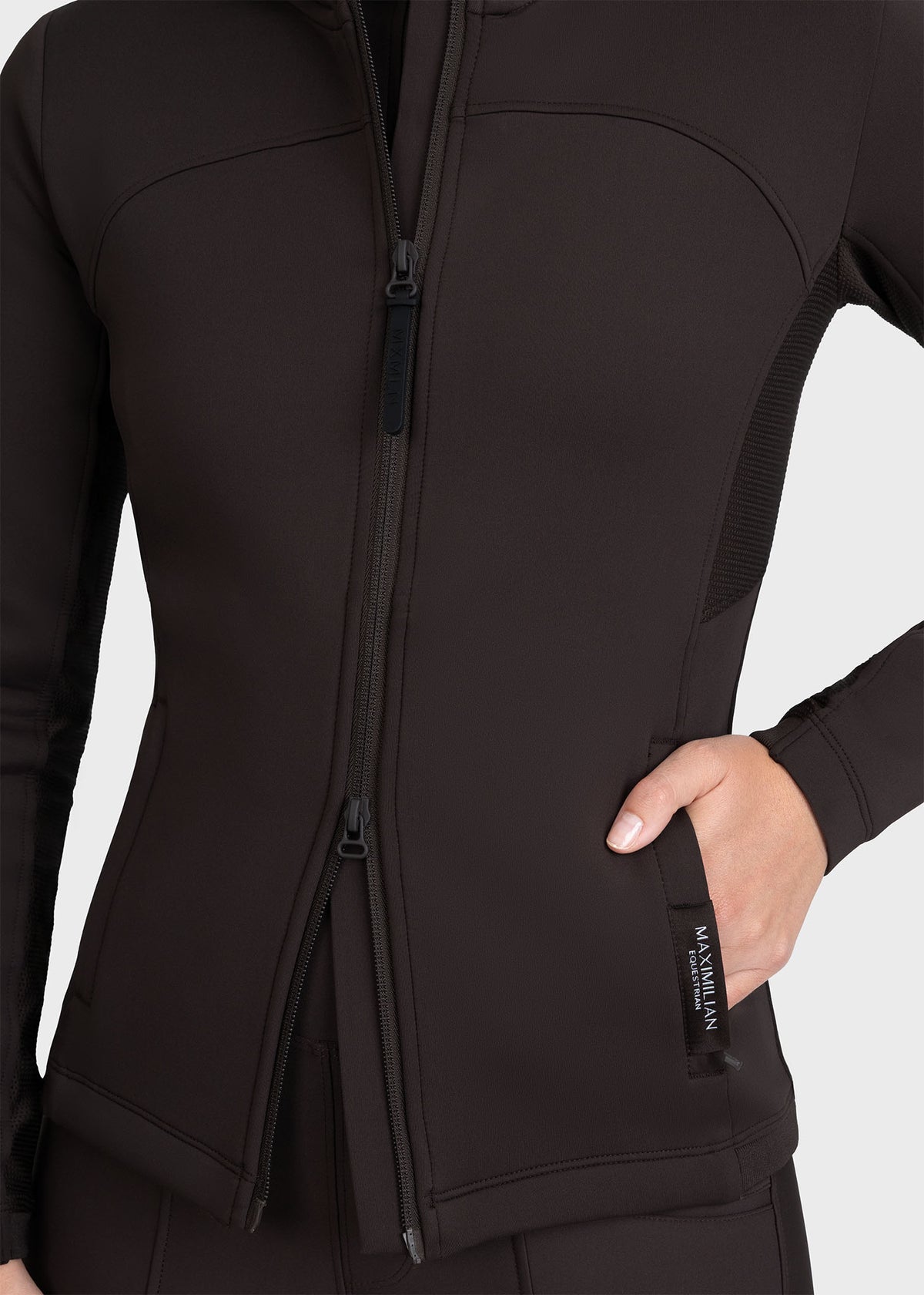 Wolt Zip Hoodie (Espresso)