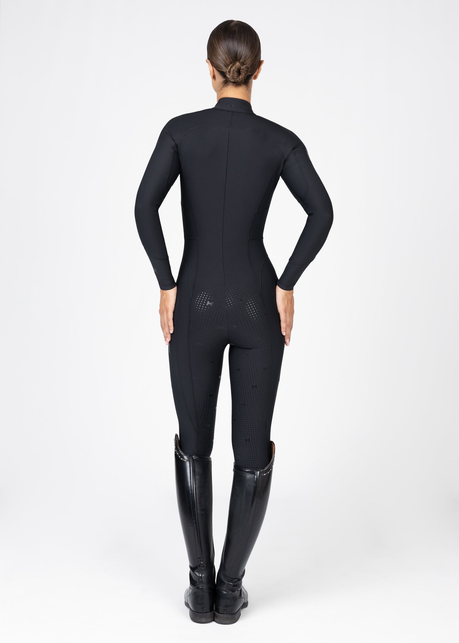 Femme Riding Jumpsuit (Black) – Maximilian Equestrian