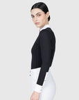 Grace Long Sleeve Show Shirt (Black)