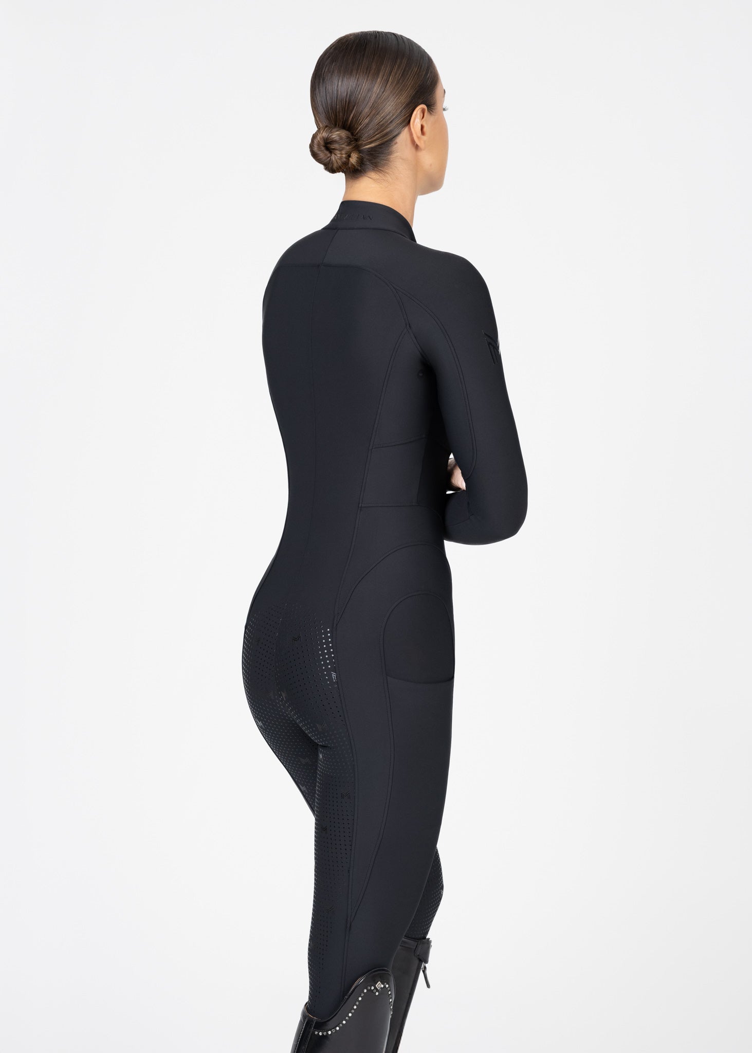 Femme Riding Jumpsuit (Black)