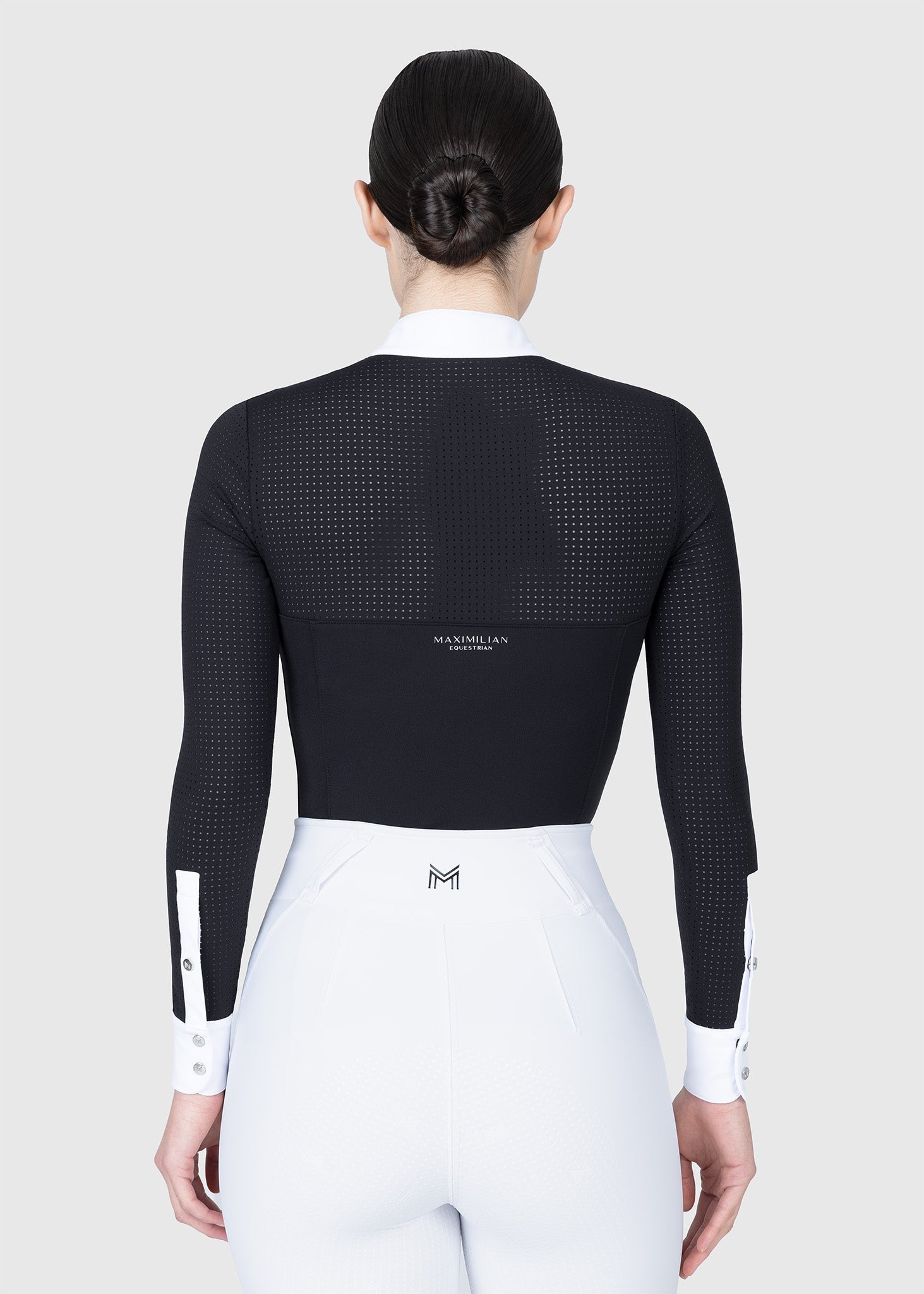 Grace Long Sleeve Show Shirt (Black)