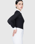 Grace Long Sleeve Show Shirt (Black)