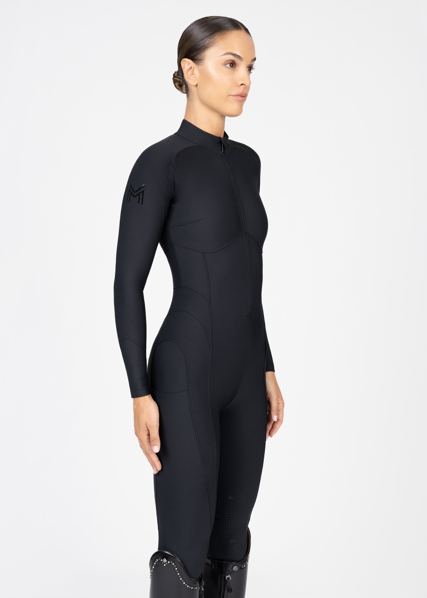 Femme Riding Jumpsuit (Black)