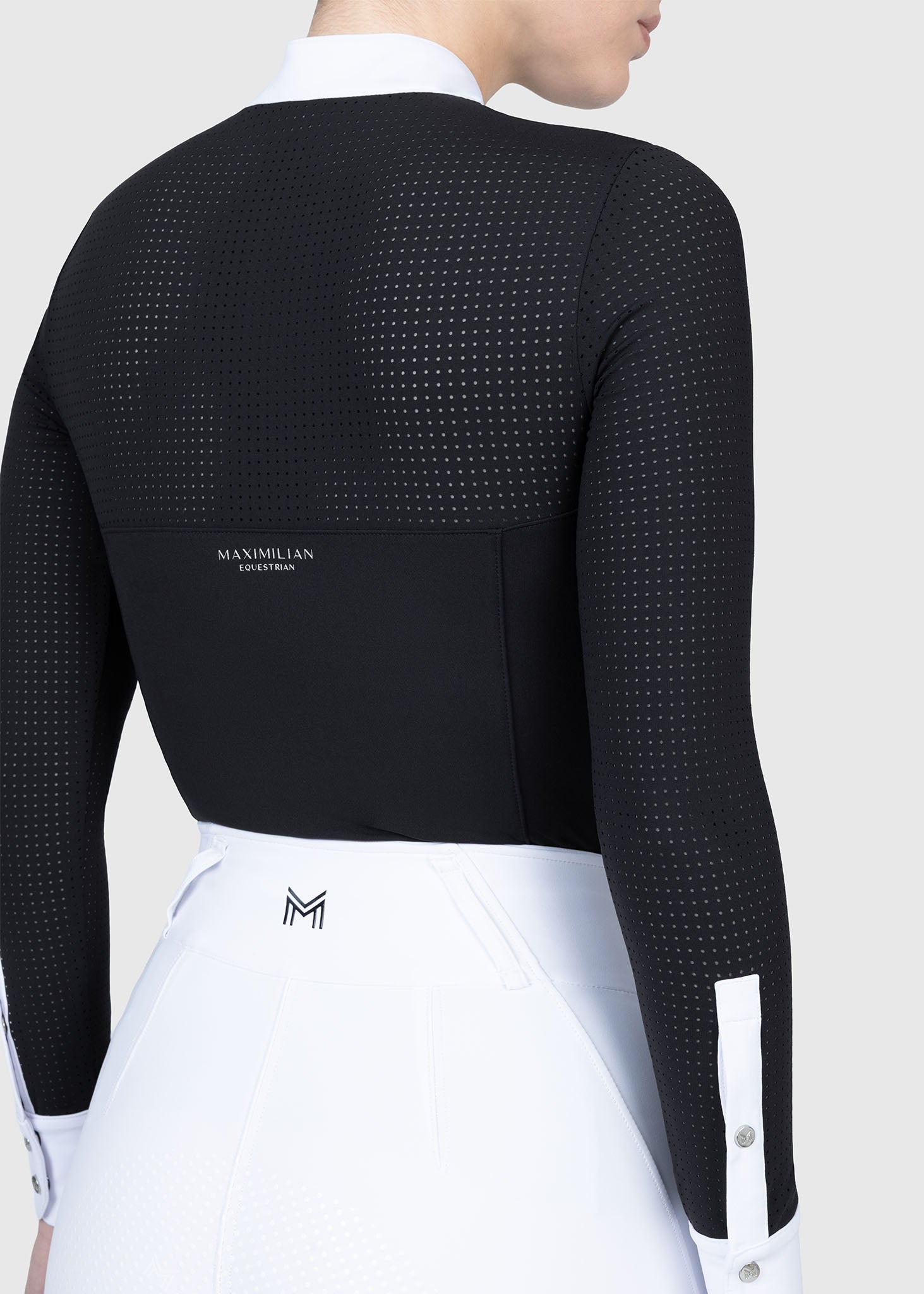 Grace Long Sleeve Show Shirt (Black)