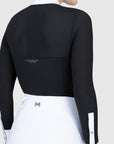Grace Long Sleeve Show Shirt (Black)