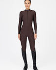 Femme Riding Jumpsuit (Chocolate)