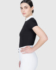 Grace Short Sleeve Show Shirt (Black)