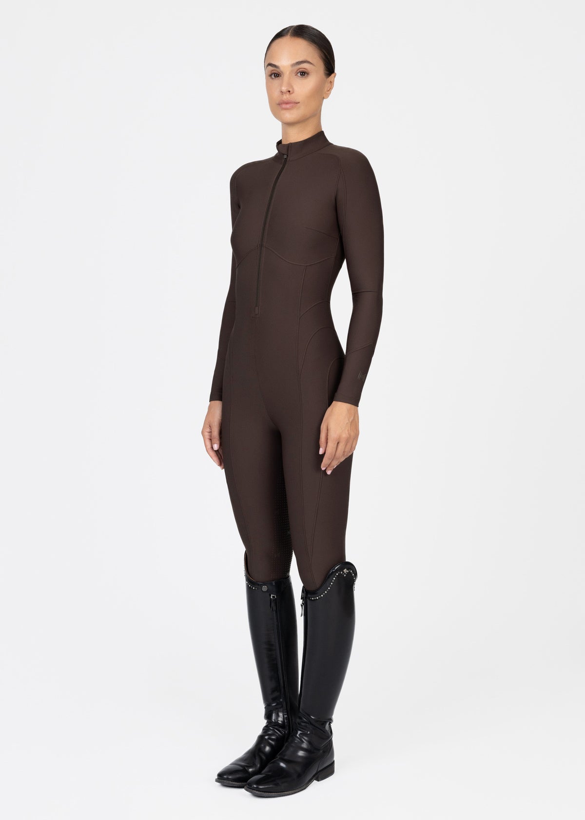 Femme Riding Jumpsuit (Chocolate)