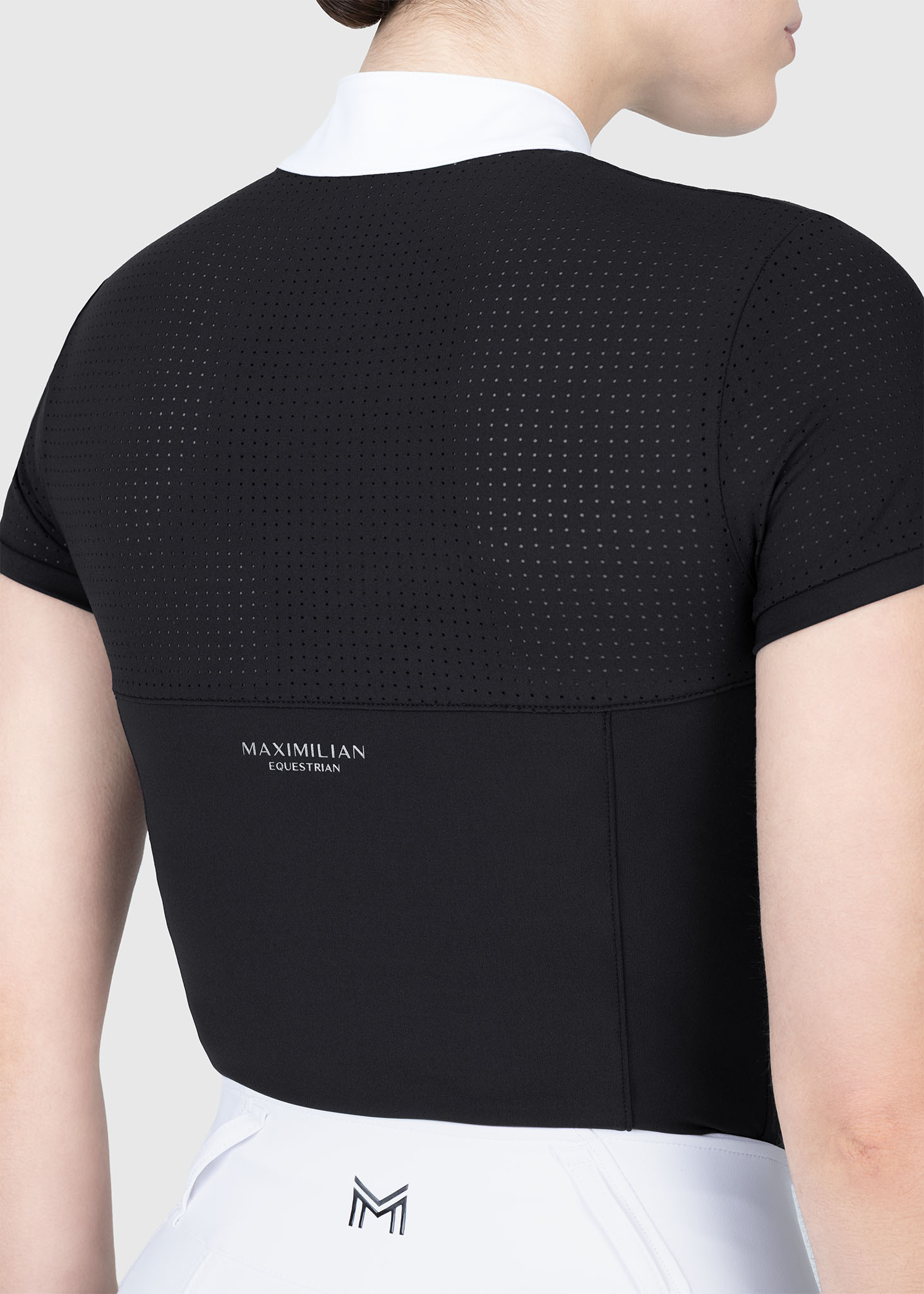 Grace Short Sleeve Show Shirt (Black)