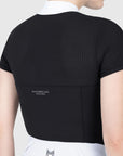 Grace Short Sleeve Show Shirt (Black)