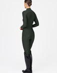 Femme Riding Jumpsuit (Hunter Green)
