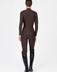 Femme Riding Jumpsuit (Chocolate)