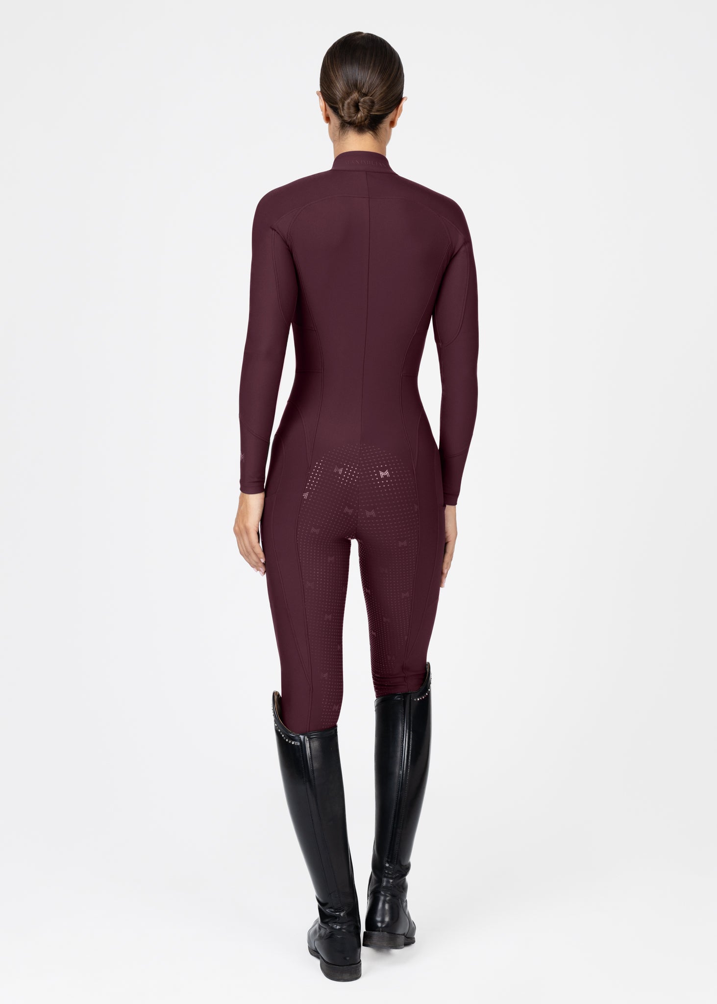 Femme Riding Jumpsuit (Burgundy)