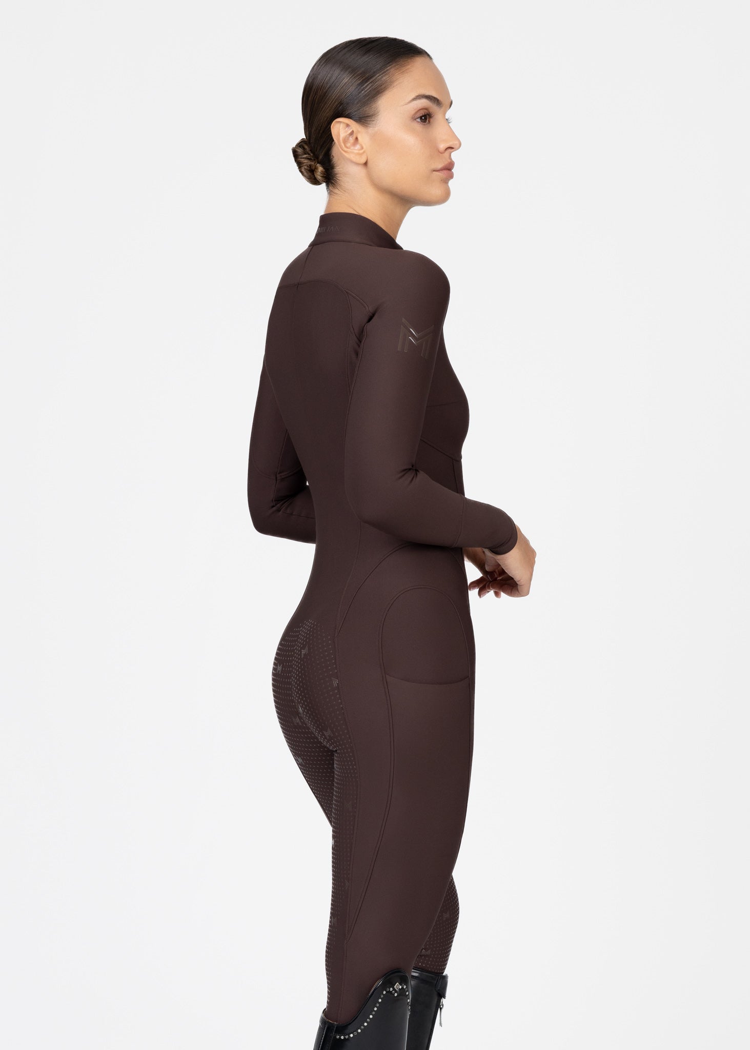 Femme Riding Jumpsuit (Chocolate)
