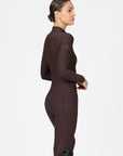 Femme Riding Jumpsuit (Chocolate)