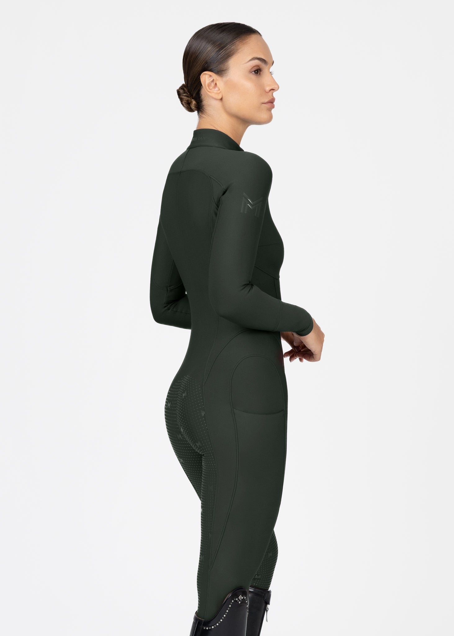 Femme Riding Jumpsuit (Hunter Green)