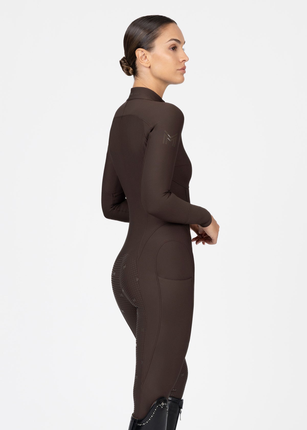 Femme Riding Jumpsuit (Chocolate)