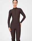 Femme Riding Jumpsuit (Chocolate)