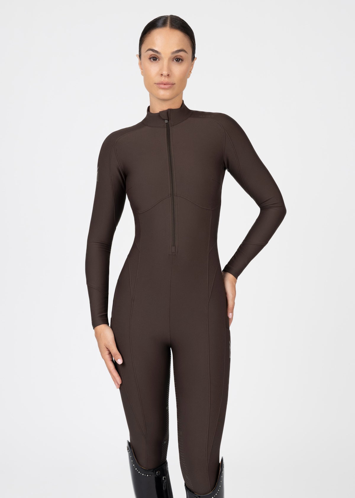 Femme Riding Jumpsuit (Chocolate)